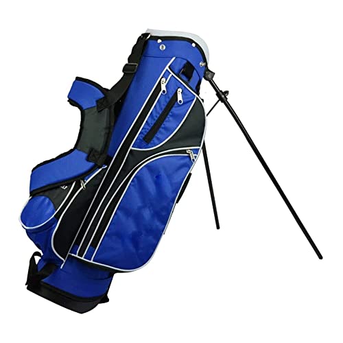 Golf Hybrid Stand/Cart Golftasche mit 9-Wege-Trennwand (blau) von LLMTYO