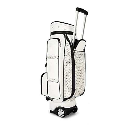 Golf-Reisetasche, Golfwagentasche mit Rädern, Leichter Ständer, einfach zu tragen, platzsparend, wasserdicht und langlebig von LLMTYO