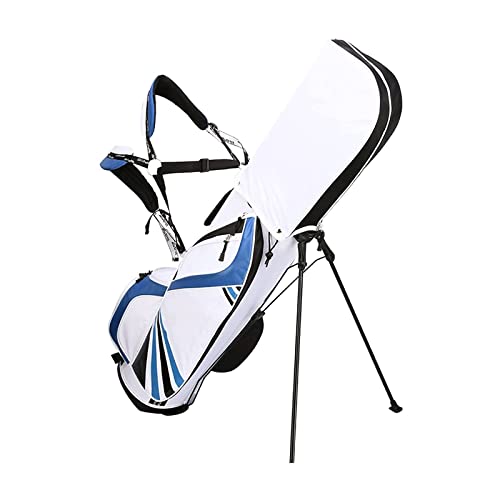 Golf-Reisetasche, leicht, mit Ständer, Golf-Standtasche mit Riemen, Golfschlägertaschen für Männer und Frauen, einfach zu transportieren, platzsparend von LLMTYO