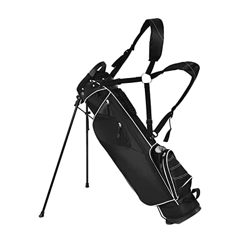 Golf-Reisetasche für Herren und Damen, tragbare Golfschlägertaschen, Golf-Standtasche, wasserdicht und langlebig, leicht zu tragen, platzsparend von LLMTYO