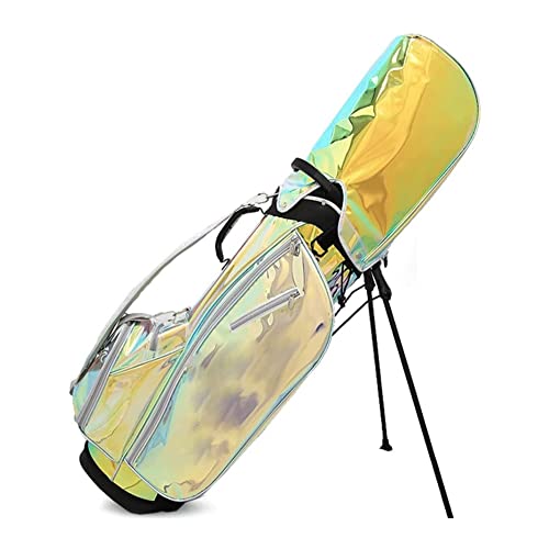 Golf-Standtasche mit wasserdichtem, verschleißfestem, strapazierfähigem Stoff, leicht zu tragende, platzsparende Golftasche für Damen und Herren von LLMTYO
