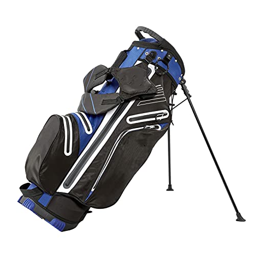 Leichte, robuste Golf-Standtasche mit Ständer, Golftasche mit 6-Wege-Unterteilungen und 7 Taschen für zusätzlichen Stauraum, organisierte Golfschlägertaschen für Unisex und Erwachsene von LLMTYO