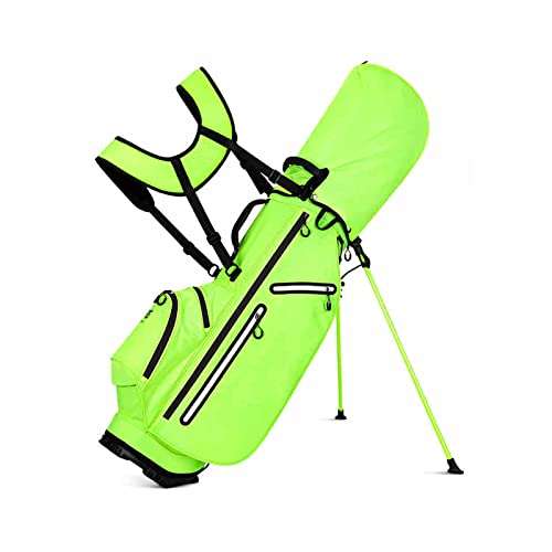 Tragbare Golf-Standtasche für Männer und Frauen, leichte, wasserdichte Golftaschen, Reise-Golfschlägertaschen, Golfschläger-Organizer für Golfplatz und Reisen, einfach zu tragen von LLMTYO