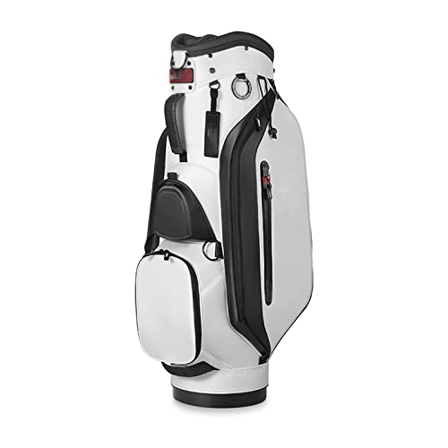 Tragbare Golftasche, Golf-Standtasche für Männer und Frauen, Standard-Clubtaschen, wasserdichte, langlebige Golfschlägertaschen, Standardtasche von LLMTYO