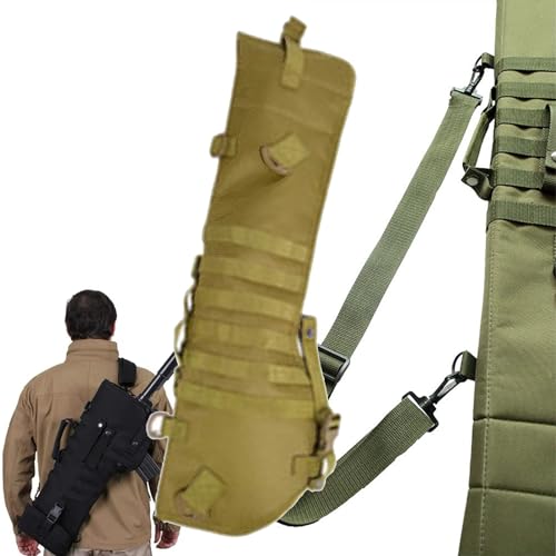 LNNLOO Waffentasche (72 X 25 cm), Gepolstert (Schutzausrüstung), Kann Getragen/über Die Schulter Getragen Werden, EIN Demontierbarer Schultergurt + Mit Entriegelungsschnalle,C von LNNLOO