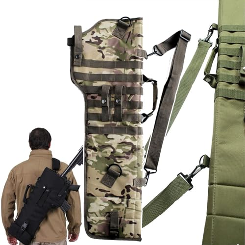 LNNLOO Waffentasche (72 X 25 cm), Gepolstert (Schutzausrüstung), Kann Getragen/über Die Schulter Getragen Werden, EIN Demontierbarer Schultergurt + Mit Entriegelungsschnalle,D von LNNLOO