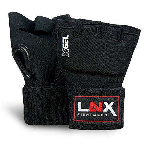 LNX Gel-Bandagen/Boxbandagen X-Gel schwarz S/M von LNX