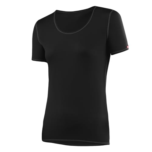 LÖFFLER Damen Der . Ka Transtex Light T shirt, Schwarz, 40 EU von Löffler