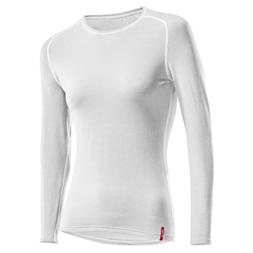 Löffler Damen Unterhemd Shirt Transtex Warm La, weiß, 40 von Löffler