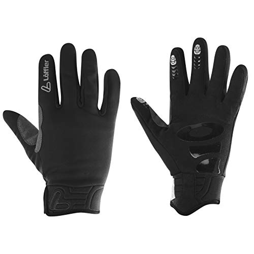 Löffler Gloves WS WARM Handschuhe, Black, 7-7,5 von Löffler