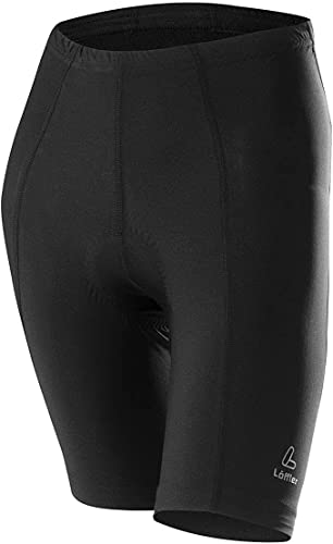 LÖFFLER W Bike Short Tights Basic Schwarz, Damen Hose, Größe 34 - Farbe Black von Löffler