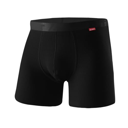 Löffler Herren Hr. Boxershorts Transtex Light Unterhose, Schwarz, 48 EU von Löffler