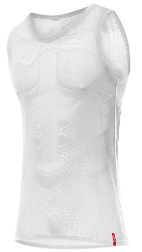 Löffler Herren Unterhemd Netz-Singlet Transtex Light Plus, Weiß, 50 von Löffler