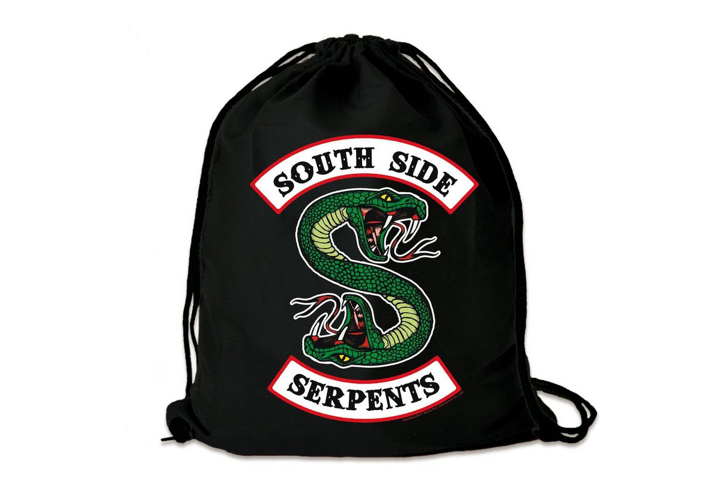LOGOSHIRT Kulturbeutel Riverdale - South Side Serpents, mit Schlangenprint von LOGOSHIRT