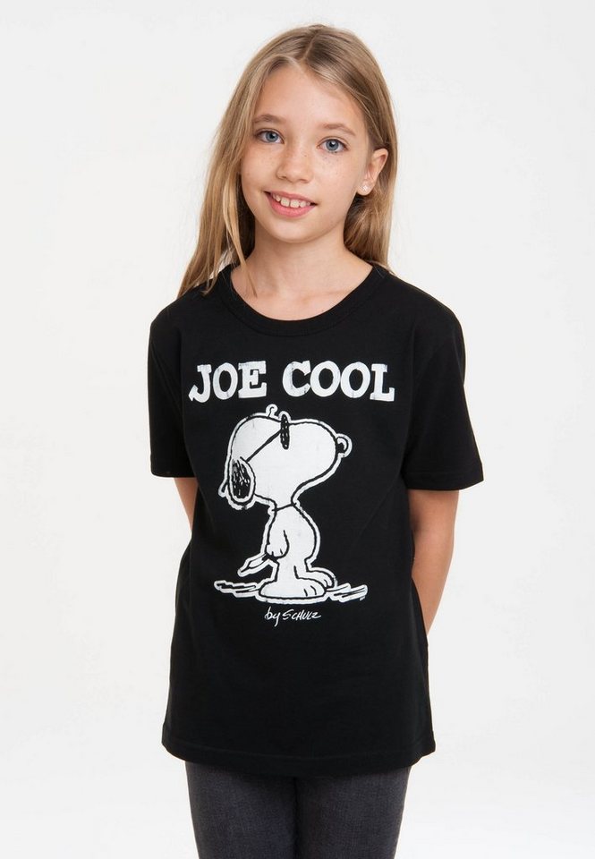 LOGOSHIRT T-Shirt Peanuts – Snoopy mit lizenziertem Print von LOGOSHIRT