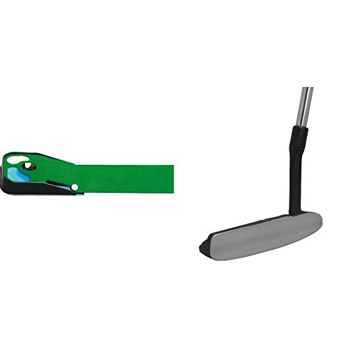 LONGRIDGE Golf Putting Matte PUTT 'N' Hazzard & Golf Putter Milled FACE von Longridge