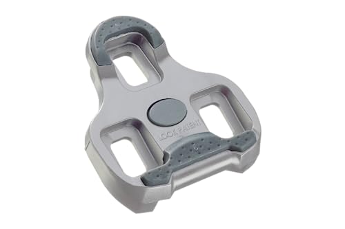 LOOK Cycle - KEO Grip Fahrrad-Cleats mit Memory-Positionier-Funktion - Kompatibel mit Allen auf dem Markt erhältlichen Pedalen - Anti-Rutsch TPU Oberfläche - 4,5° Winkelfreiheit - Farbe - Grau von LOOK