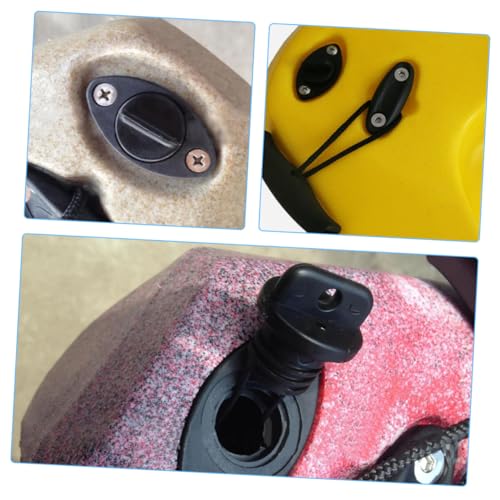 LOORGVEL 4 Stück Teiliges Kajak Scupper Plug aus Nylon Universeller Abflussstopfen für Kleine Drainagelöcher Robustes Bootszubehör für Kajaks Kanus und Boote Einfache Installation von LOORGVEL