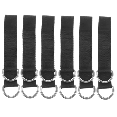 LOORGVEL 6 Stück Teiliges Fitness bänder aus Strapazierfähigem Material Pull up Trainerstraps mit Armstütze für Krafttraining und Bodybuilding Leicht Langlebig für Gewichtheben und von LOORGVEL