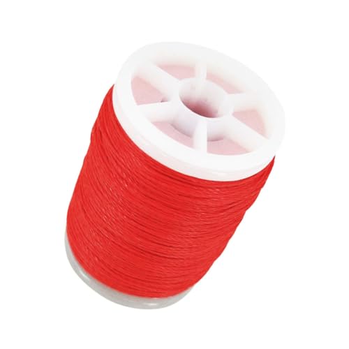 LOORGVEL Bogensehnen Schutzschnur Rot Bowstring Protector für Recurvebogen und Traditionelle Bögen Robust Zuschneidbar Langlebig für Bogenschießen Zubehör von LOORGVEL