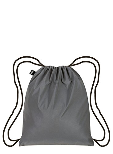 LOQI Artist Reflective Silver Backpack Rucksack, 44 cm, 10 liters, Mehrfarbig (Multicolour) von LOQI