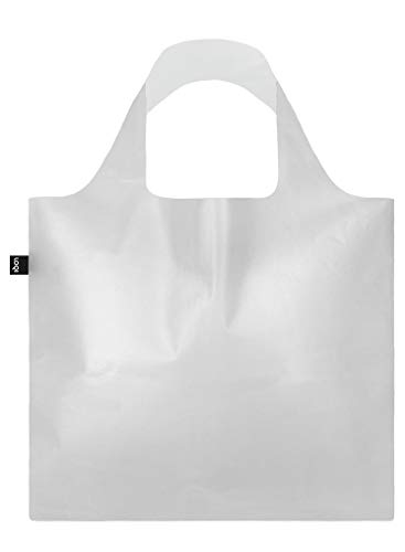 LOQI LOQI TRANSPARENT Milky Bag Reise-Henkeltasche, 50 cm, Transparent Milky von LOQI