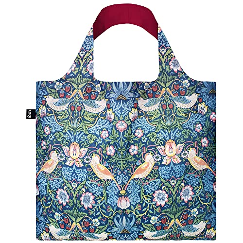 LOQI William Morris – The Strawberry Thief Recycling-Tasche, mehrfarbig, Zeitgenössisch von LOQI