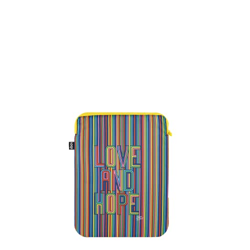 LOQI Laptop Cover Steven Wilson Love & Hope Recycled von LOQI