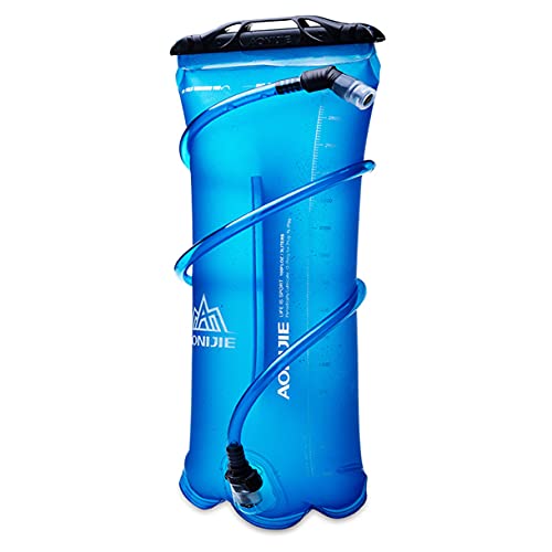 LOVARTS BEAUTY Trinkblase Wasserblase BPA Frei Wasserbehälter für Rinkrucksack geeignet Fahrradfahren Trinkbeutel (3L) von LOVARTS BEAUTY