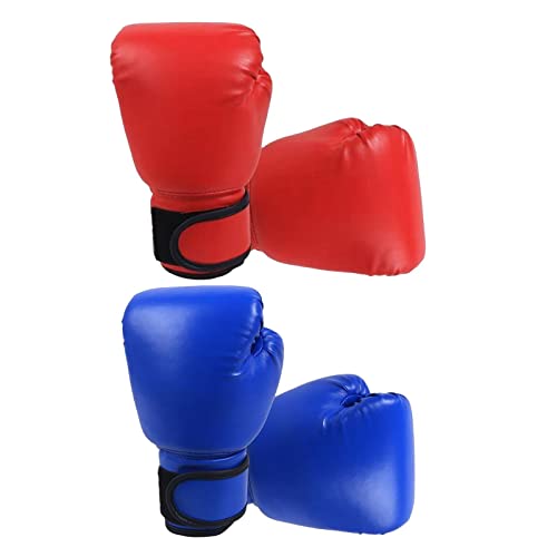 LOVIVER 2 Paar Boxhandschuhe Aus PU Mesh Atmungsaktive Handschuhe MMA Trainingshandschuhe von LOVIVER