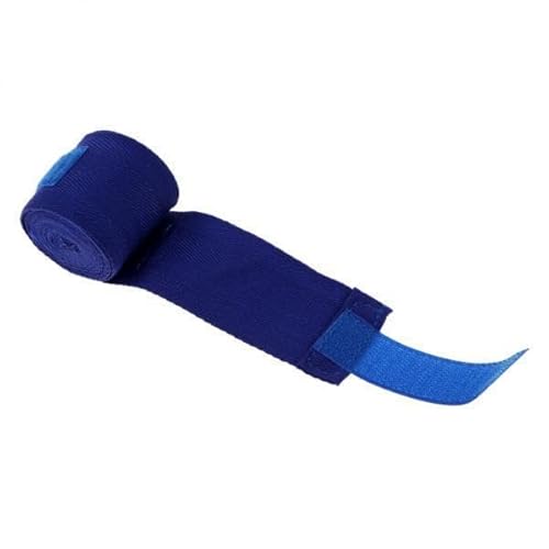 LOVIVER 4xCotton Boxen Hand Strap Taekwondo Verband Outdoor Sport Hand Handschuhe Blau von LOVIVER