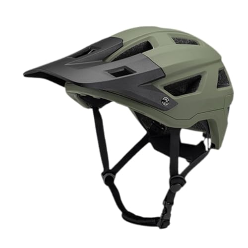 LOVIVER Fahrradhelm, Mountainbike-Helm, Outdoor, verstellbare Größe, Fahrradzubehör für Männer und Frauen, Rollerhelm, Fahrradhelm, Grün von LOVIVER
