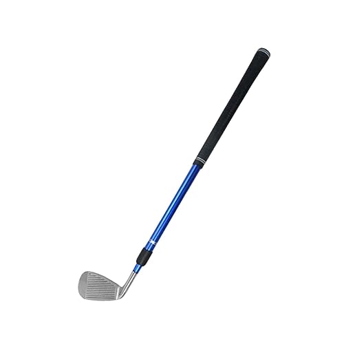 LOVIVER Golf Chipper Club Golfkeil, verstellbar, 55,9–94 cm, Zinklegierung, Golf-Chipping-Übungsschläger, teleskopisch, für Unisex, Kinder, Damen, Herren, Blau von LOVIVER