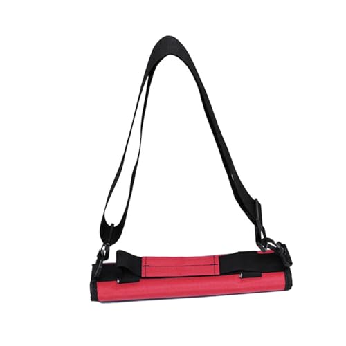 LOVIVER Golfschlägertasche, tragbare Golftasche, Handtasche mit verstellbarem Riemen, Mini-Tragetasche, Golf-Putter-Reisetasche für Golftraining, Damen, Rot von LOVIVER