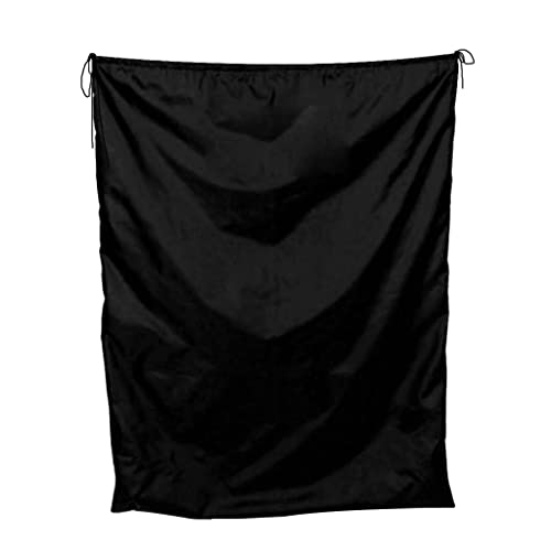 LOVIVER Große Kapazität Tasche Wasserdicht Kordelzug Aufbewahrungstasche Sack, Schwarz, 50x70cm von LOVIVER