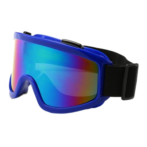 LOVIVER Skibrillen, schützende Skibrillen, Augenschutz, Sonnenbrillen, Snowboardbrillen für Wintersport, Snowboardfahren, Blauer Rahmen von LOVIVER