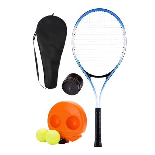 LOVIVER Solo-Tennistrainer-Ball, Selbstübungspark, Indoor-/Outdoor-Ball mit Schnur, Solo-Trainingsgerät für Kinder und Erwachsene, Zufällige Farbe, 6 Stück von LOVIVER