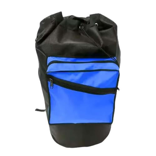 LOVIVER Tasche für Tauchausrüstung, Netz-Schnorchelrucksack, Wasser für Sport, Rucksack für Schnorchelausrüstung, Tauchrucksack mit Kordelzug, Blau von LOVIVER