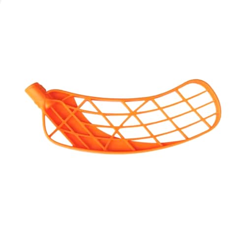 LOVIVER Unihockey-Klinge Unihockey-Ersatzklinge Rollerhockey-Schlägerklinge PE Einfach zu installierende, leichte Inline-Hockey-Schlägerklinge, Orangefarbene Linke Hand von LOVIVER