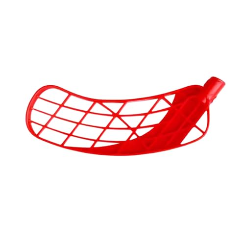 LOVIVER Unihockey-Klinge Unihockey-Ersatzklinge Rollerhockey-Schlägerklinge PE Einfach zu installierende, leichte Inline-Hockey-Schlägerklinge, Rote rechte Hand von LOVIVER