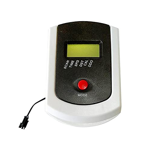 LOVIVER Universal-Tachometer mit Herzfrequenzmesser, professioneller Zyklus, langlebiges LCD für stationäres Fahrrad, Heimtrainer, Sportfahrräder, Computer von LOVIVER