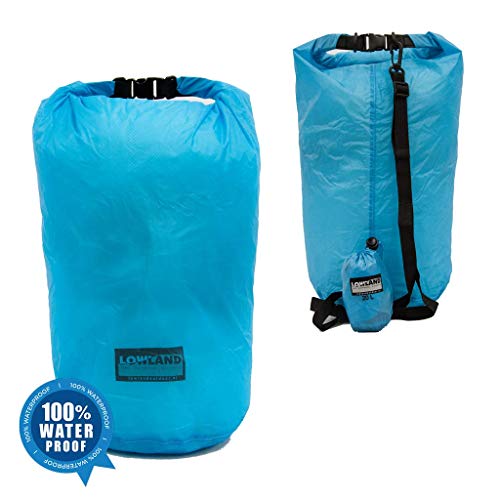 LOWLAND OUTDOOR Dry Bag 20 Liter Blau, 20L von LOWLAND OUTDOOR