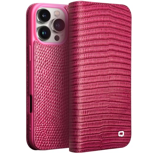LOXO CASE Hülle für iPhone 16/16 Plus/16 Pro/16 Pro Max, Premium Echtleder und TPU-Innenschale für Damen mit 2 Kartenfächern und Kickstand-Funktion,16 Plus von LOXO CASE