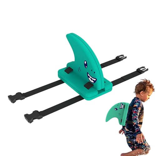 Schwimmbrett Kinder | Schwimmgürtel für Kinder | Flossenförmige Schwimmhilfe mit verstellbarem Gürtel | Cartoon-Sicherheitsschwimmtrainer für Schwimmsicherheit von LPORF