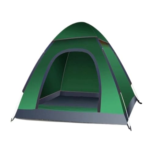 Tent for Camping Einzelzelt for Den Außenbereich, Camping, Strandzelt, Automatisches, Schnell Öffnendes Sonnenschutz- Und Regensicheres Wurfzelt Zelte (Color : Green, Size : B) von LQVAIPT