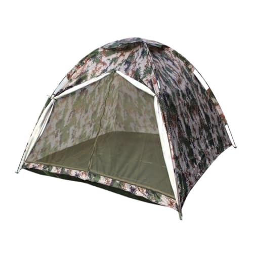 Tent for Camping Leichtes, Tragbares Doppeltes Outdoor-Campingzelt, Einlagiges Gaze-Zelt, Strandcamping, Winddichtes Zelt Zelte von LQVAIPT