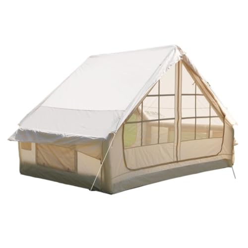 Tent for Camping Outdoor Exquisite Camping Erweiterung Aufblasbares Zelt Im Freien 3-5 Personen 6,3 Flache Faule Zelt Campingausrüstung Zelte (Color : M, Size : A) von LQVAIPT