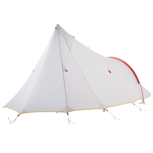 Tent for Camping Outdoor-Zelt, Camping, Wind- Und Regensicher, for Wandern Und Bergsteigen, Tragbares, Leichtes Doppelschichtzelt Zelte von LQVAIPT