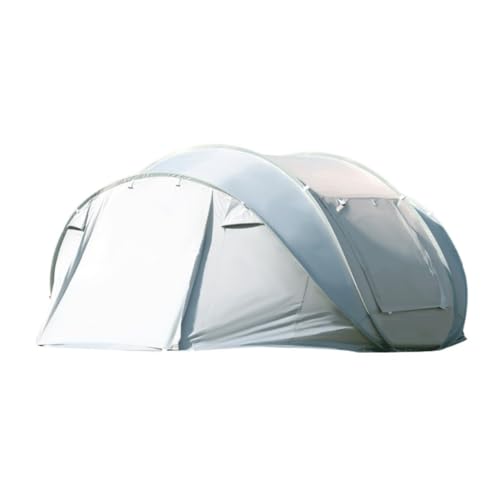 Tent for Camping Schnellwurfzelt, Schnell Zu Öffnendes, Vollautomatisches, Nicht Aufzubauendes Zelt, Wind- Und Regensicheres Strandcamping Im Freien Zelte (Color : Black, Size : A) von LQVAIPT