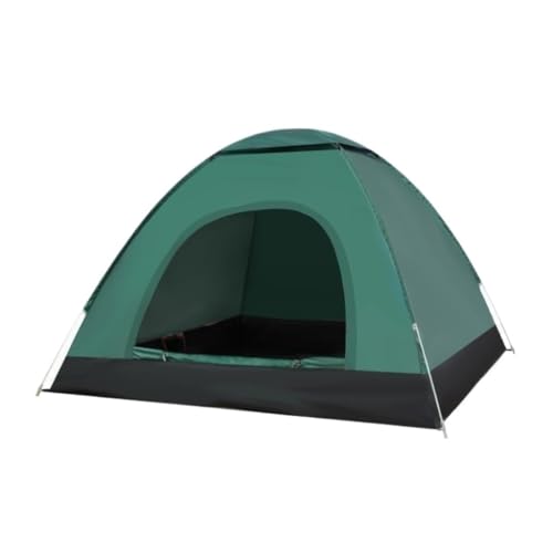Tent for Camping Vollautomatisches, Schnell Zu Öffnendes Zelt, Outdoor-Campingzelt, Sonnen- Und Regensicher, Kein Aufbau Eines Zeltes Erforderlich Zelte (Color : Green, Size : A) von LQVAIPT